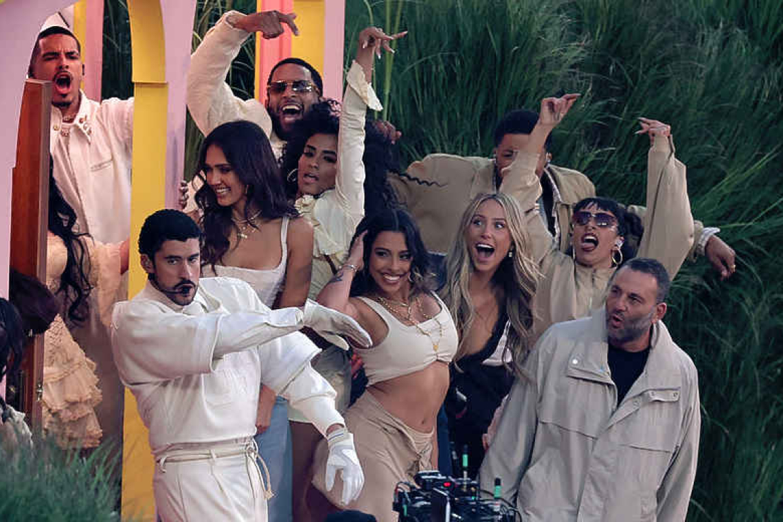 Bad Bunny turns Super Bowl halftime into Puerto Rican love letter